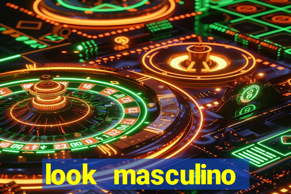 look masculino blazer cinza